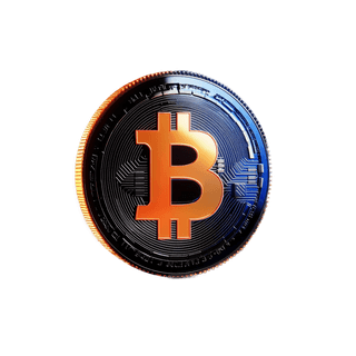 Frei schwebendes Karten-Element, das Daten zur Krypto-Marktanalyse darstellt